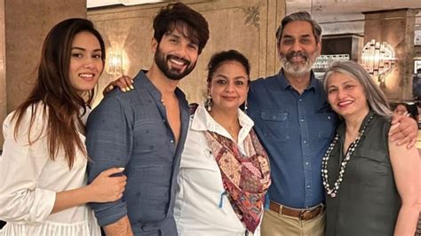 shahid kapoor mother name|shahid kapoor mom and dad.